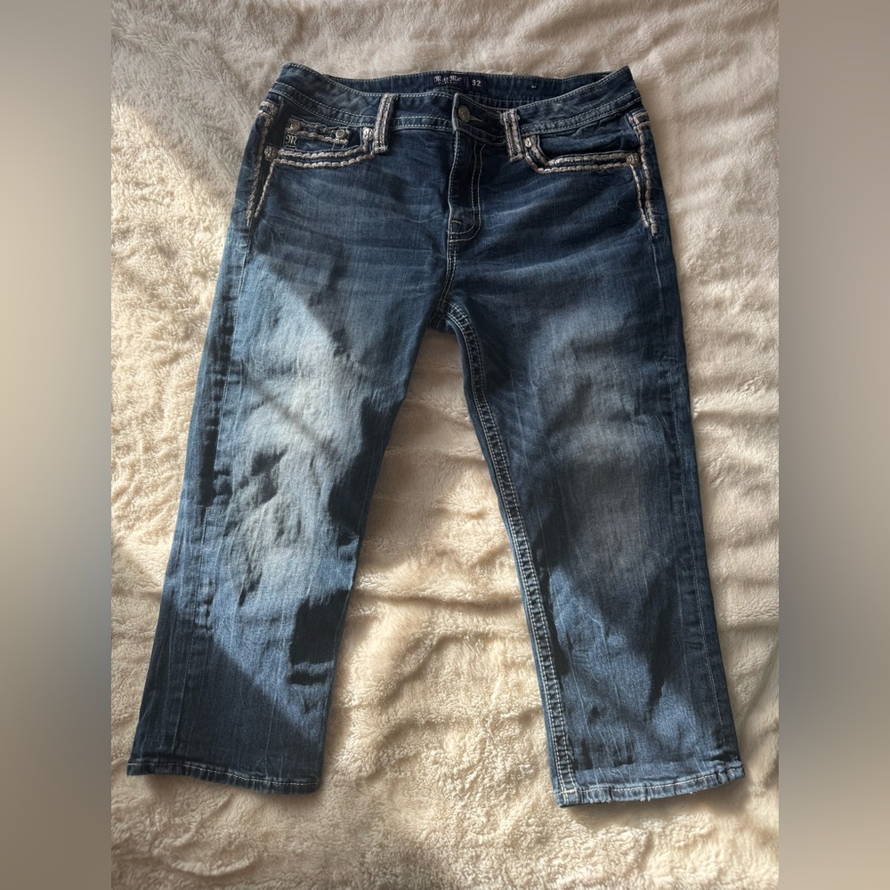 Miss Me Women’s Mid Rise Cropped Jeans